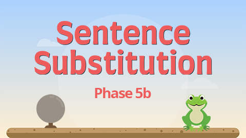 Sentence Substitution